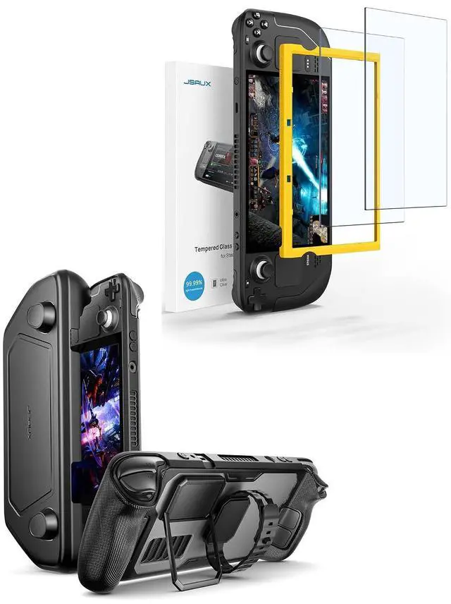Main image of PC0104 ModCase for Steam Deck + 2-Pack Steam Deck Screen Protector