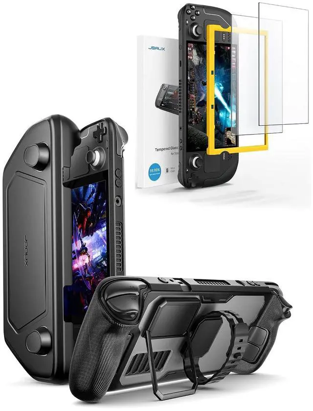 Main image of PC0104 ModCase for Steam Deck + 2-Pack Steam Deck Screen Protector