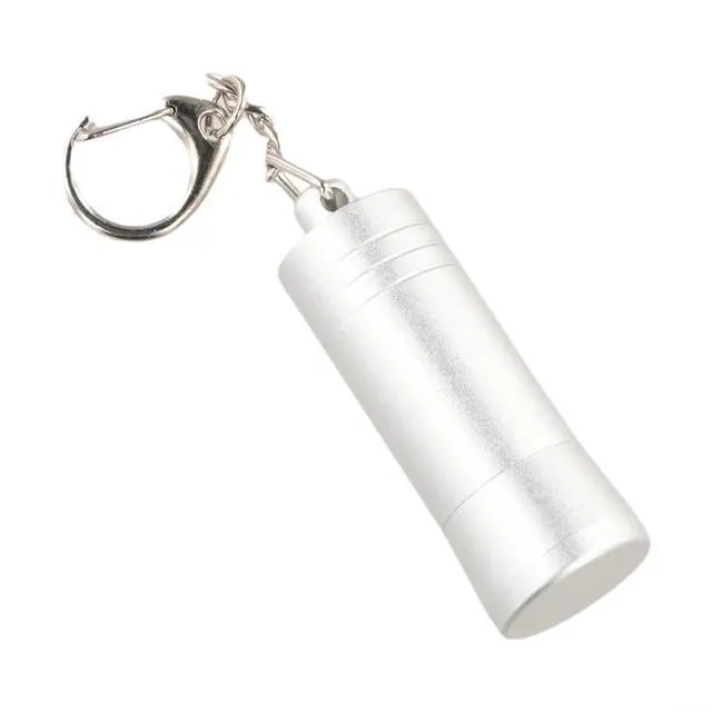 Alt view image 4 of 7 - Portable Keychain Lock,Aluminum Alloy Anti-Theft Hook With Matte Finish,Compact 20X56mm Security Latch For Bags And Lockers, Silver