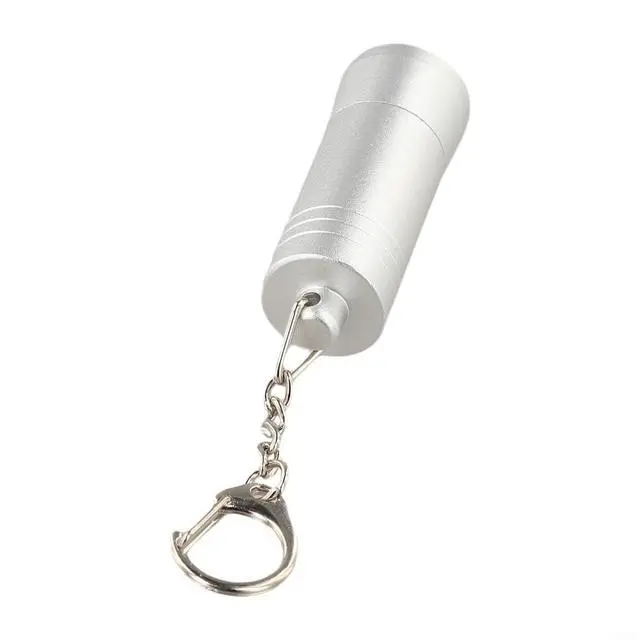Alt view image 7 of 7 - Portable Keychain Lock,Aluminum Alloy Anti-Theft Hook With Matte Finish,Compact 20X56mm Security Latch For Bags And Lockers, Silver