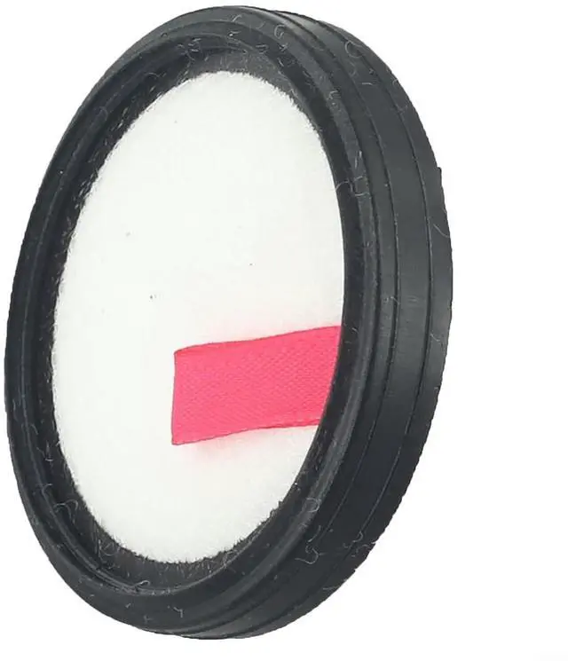 Alt view image 6 of 7 - For UMLo N3S Cordless Vacuum Cleaner Filter, High-Efficiency Washable Replacement Part For Hard Floor And Carpet, Easy To Install, Black And White, 1 Pack(2pcs)
