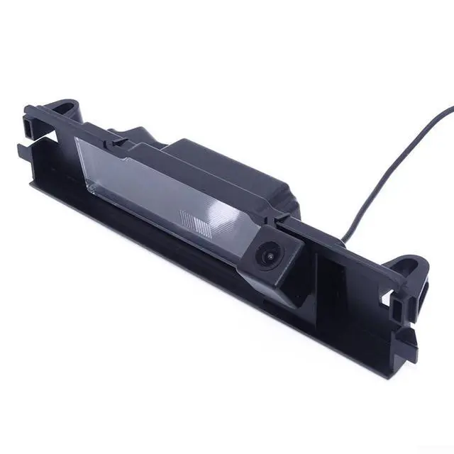 Alt view image 6 of 7 - For Toyota For YARIS Rear View Backup Camera 2006-2012, Night IP67 Waterproof License Plate Cam With Guide Lines