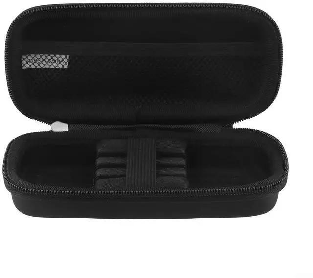 Main image of Hard EVA for DART Case with Organizer for 3 Darts, Shafts, Flights and Tips, Portable Carrying Storage Bag with Mesh Pocket, Black