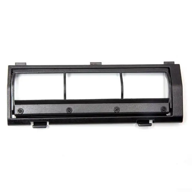 Alt view image 6 of 7 - Replacement Main Brush Guard Cover S1 S1 Pro V9 RC400 Dustin Orb-i Ultra-Vision Robot Vacuum Cleaners Black Black Plastic Accessory, Black Plastic Accessory