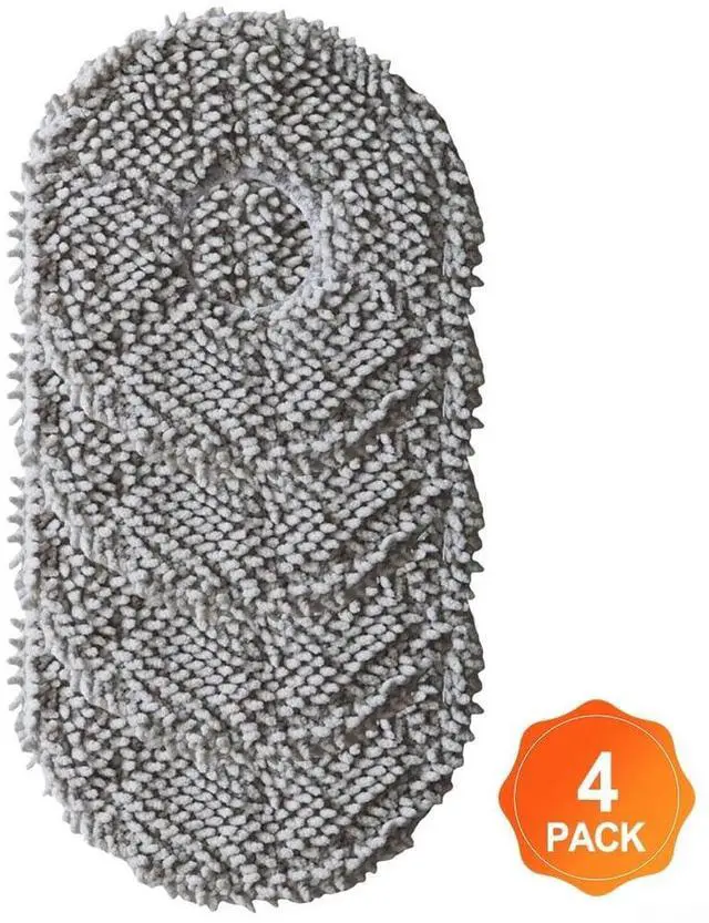 Alt view image 2 of 7 - 4/10 Pcs Mop Cloths J15 Pro For Ultra, Microfiber Mopping Pads, Wet Dry Vacuum Cleaner, Easy to Install, Sturdy and Long-Lasting for Pet Hair and Spills(4PCS-Gray)