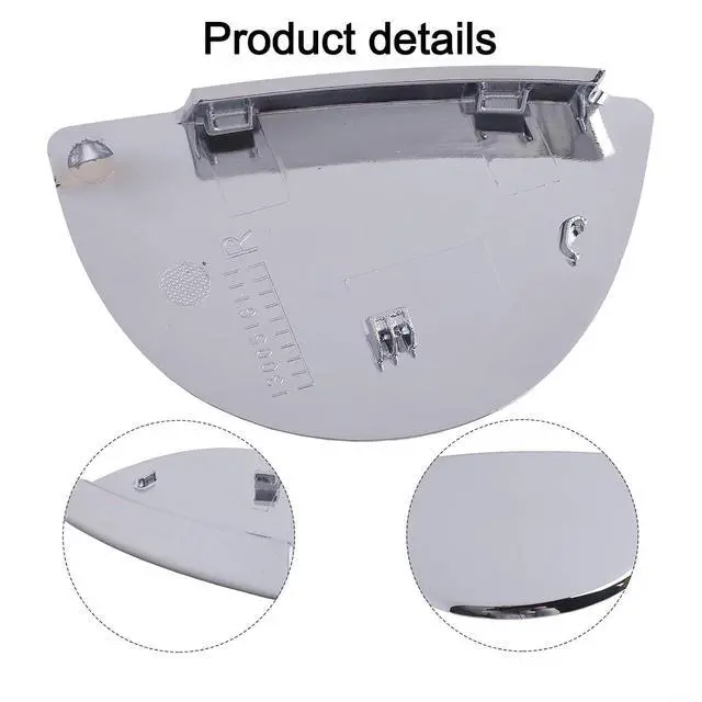 Alt view image 3 of 7 - Front Right Headlight Washer Nozzle Cover,For MINI Countryman R60 R61 2010-2016,Replace OE 61679805542 Plastic Spray Cap