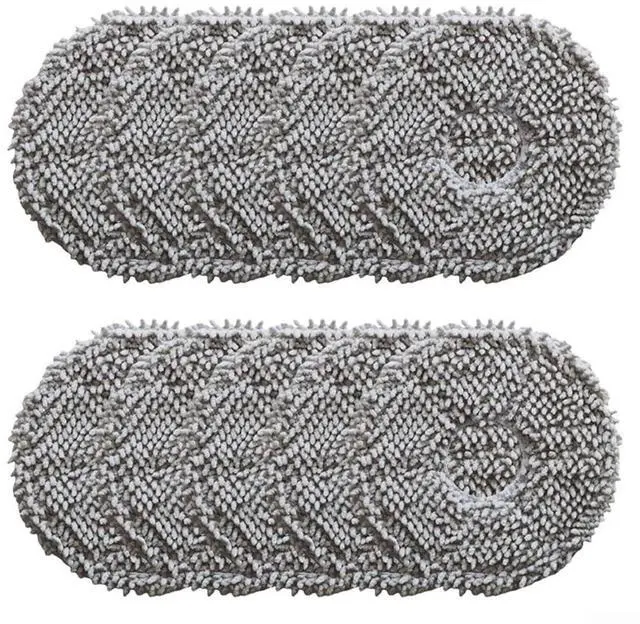 Main image of 4/10 Pcs Mop Cloths J15 Pro For Ultra, Microfiber Mopping Pads, Wet Dry Vacuum Cleaner, Easy to Install, Sturdy and Long-Lasting for Pet Hair and Spills(10PCS-Gray)