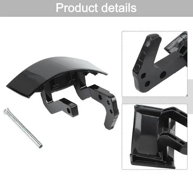 Alt view image 5 of 7 - Left Or Right Side Replacement,Metal Black Door Handle Repair Kit, CR-Z 2011-2015(Left)