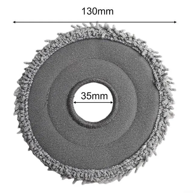 Alt view image 2 of 7 - For MOVA Mop Pads For P10 Pro And For Ultra Robot Vacuum, Microfiber Replacement Accessories, Sturdy And Easy To Install, 4 Pack(10 PACK)