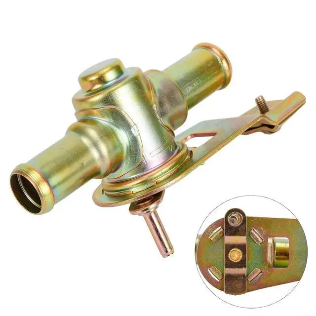 Alt view image 7 of 7 - Cable Operated Heater Tap Valve 16mm (5/8") Inline for Hot Rod Car Truck Air Conditioning Control
