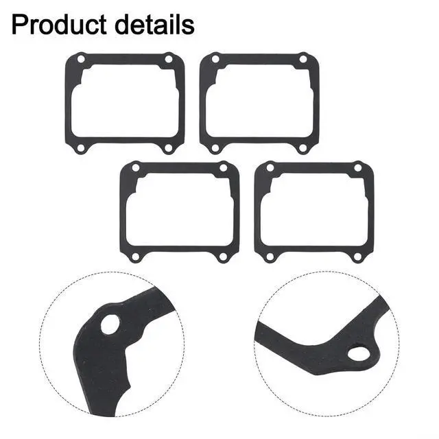 Alt view image 4 of 7 - 4Pcs Valve Cover Gasket Set HRR216 HRS216 For GCV160 Engines, High-Quality Material Leak Prevention Replacement Part 12311-Z8B-000