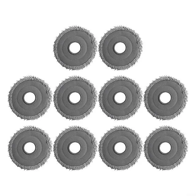 Alt view image 7 of 7 - For MOVA Mop Pads For P10 Pro And For Ultra Robot Vacuum, Microfiber Replacement Accessories, Sturdy And Easy To Install, 4 Pack(10 PACK)