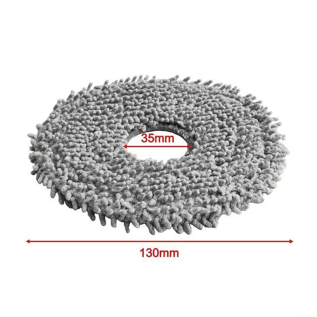 Alt view image 2 of 7 - For MOVA Mop Pads For P10 Pro And For Ultra Robot Vacuum, Microfiber Replacement Accessories, Sturdy And Easy To Install, 4 Pack(4 PACK)