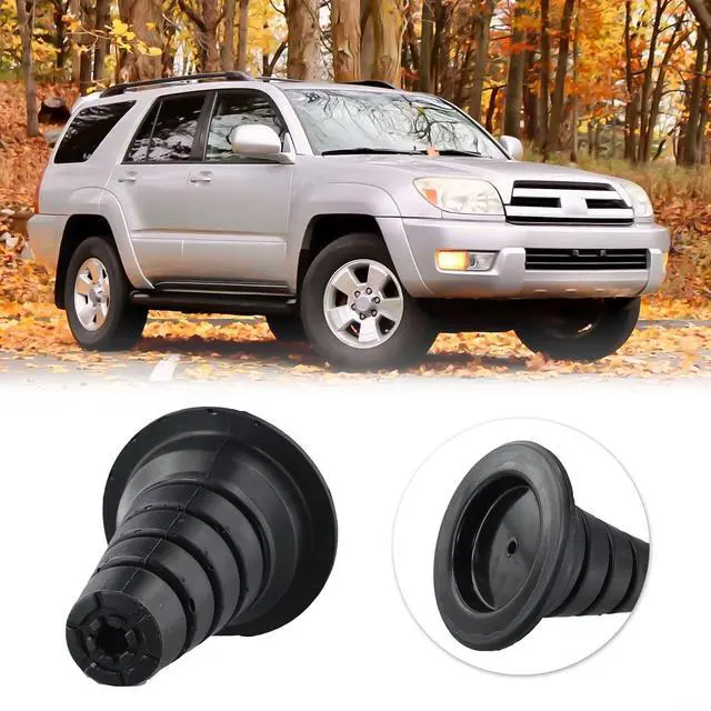 Alt view image 3 of 7 - Rear Coil Spring Insulator 48302-35040 Compatible with,for 4runner 2003-2009,for fj Cruiser 2007-2014 Rubber Suspension Bushing Direct Replacement
