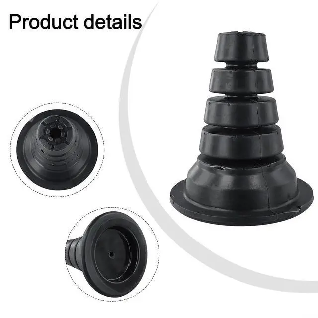 Alt view image 4 of 7 - Rear Coil Spring Insulator 48302-35040 Compatible with,for 4runner 2003-2009,for fj Cruiser 2007-2014 Rubber Suspension Bushing Direct Replacement