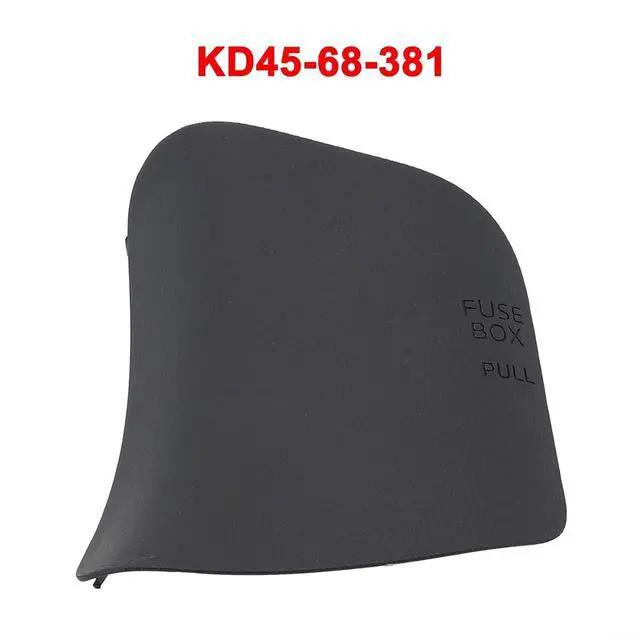 Alt view image 7 of 7 - Fuse Relay Box Block Cap for CX-5 2013-2016 KD45-68-381 Black ABS Replacement Cover Prevents Particles Entry Easy Install