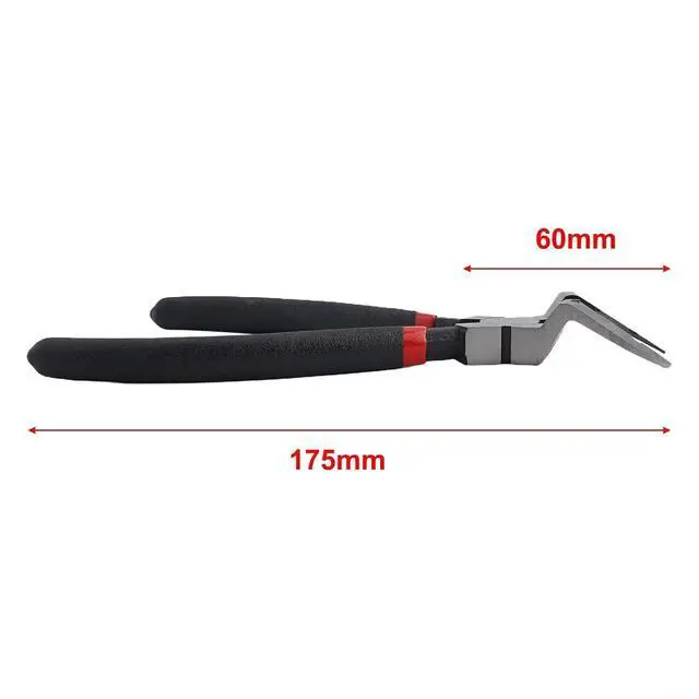 Alt view image 3 of 7 - Car Trim Clip Removal Tool Push Pin Retainer Fastener Rivet Puller Pliers Clip Cutter