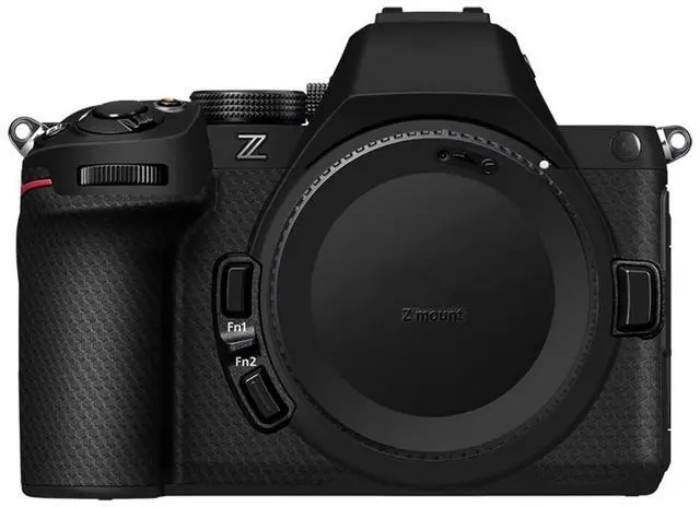 Main image of Z5II Z5 II Anti-Scratch Camera Body Cover Sticker Protector for Nikon Z5II, Z 5II Mirrorless Camera Protection Decorative Stickers, Anti-Slide Grip Holder Skin Guard Shield - Black