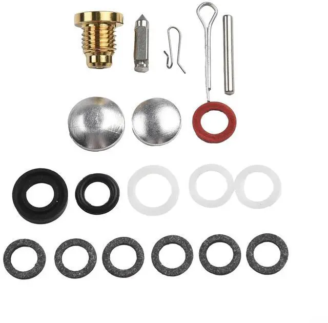 Alt view image 3 of 6 - Carburetor Rebuild Kit / 5hp 6hp 7.5hp, Replaces 0439071 383052 777721, Marine Engine Repair Part