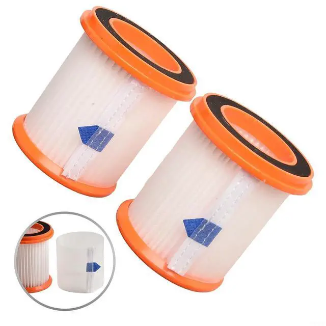 Alt view image 4 of 7 - Replacement Filter For INSE S610 S6T S6P Pro Cordless Vacuum Cleaners, Two-Layer Mesh Captures Particles, Washable And Reusable With Brush Tool, 4 Pack(A)