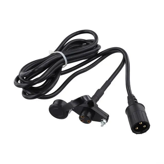 Alt view image 3 of 7 - Electric Winch Remote Control Handle, 3-Prong Winch Controller with 3.6m Cable for 5000 Lbs Load, Black(B)