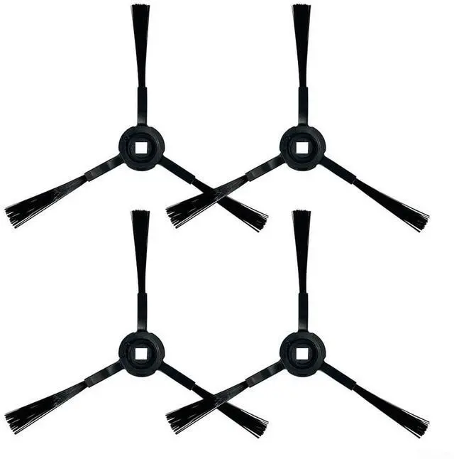 Main image of Vacuum Side Brushes Compatible L35 For Hybrid,L35 For Hybrid+,LR30 For Hybrid+ Robot Vacuum Cleaner Replacement Parts,4-Pack