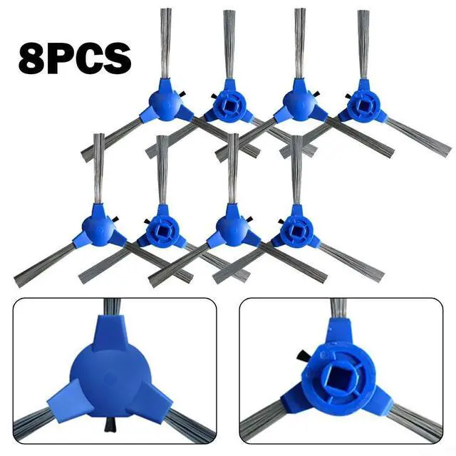 Alt view image 2 of 7 - 8 Pcs Side Brushes Replacement 2000 and Vacuum Cleaner, Accessories 2000 Robot Vacuums