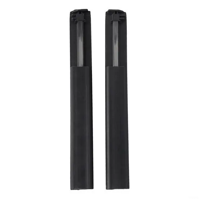 Alt view image 6 of 7 - Front Roof Drip Molding Trim,For Buick,For Encore 2013-2021,For Chevy,For Trax 2015-2021,For Vauxhall,For Mokka 2015-2021,Black ABS Exterior Replacement Pair