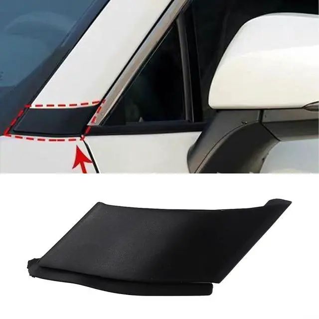 Alt view image 5 of 7 - Left A-Pillar Trim Panel Cover, RAV4 2019-2023,Black ABS Interior Molding Replacement Part,OE 60118-0R070