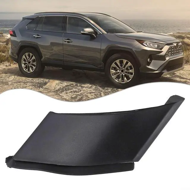 Alt view image 4 of 7 - Left A-Pillar Trim Panel Cover, RAV4 2019-2023,Black ABS Interior Molding Replacement Part,OE 60118-0R070