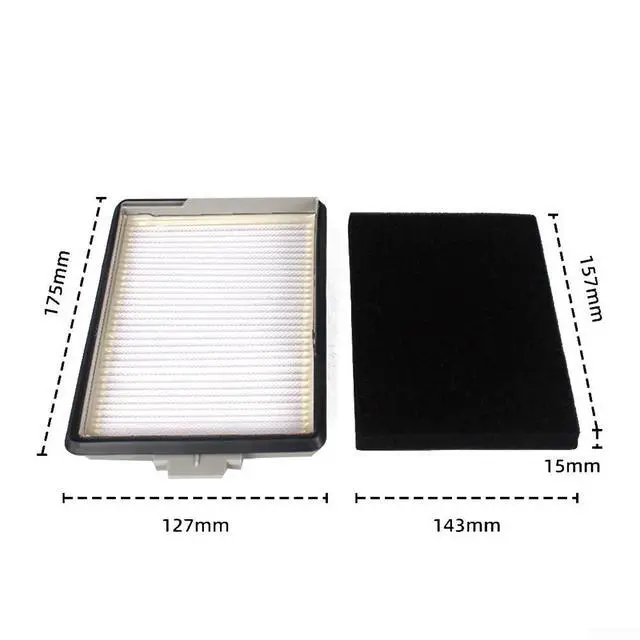 Alt view image 2 of 5 - HEPA Dust Filter For Miele Boost CX1 / Cat & Dog/CAT & DOG POWERLINE / CX1 ACTIVE/PARQUET POWERLINE / 125 Edition/Parquet Models Vacuum Cleaner, SNRF. 3 / SNRF0. / SNCF0 Filter Replacement