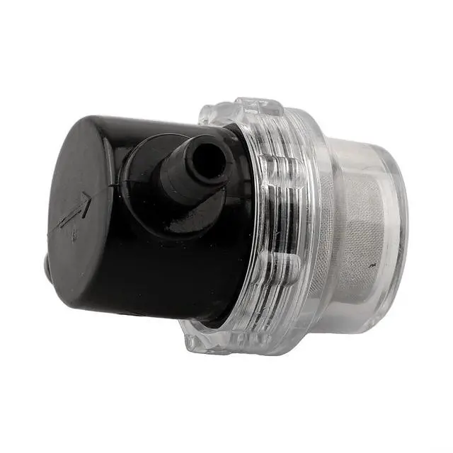 Alt view image 7 of 7 - 3/8 Inch Water Pump Strainer, Inline Water Filter with 50 Mesh Stainless Steel Screen, Transparent Design for RV Sprayer Pressure Washer