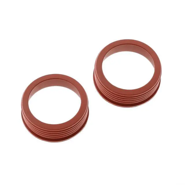 Alt view image 5 of 7 - Engine Air Intake Boot Seal To Turbocharger, 2-Pack Rubber Gasket Compatible With 550I/650i/750i/X5/X6, Replaces 13718646450 13718655216
