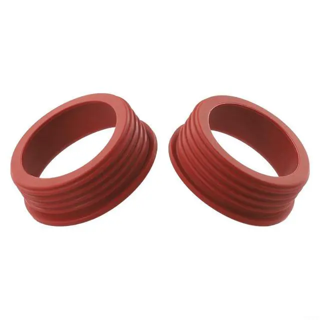 Alt view image 4 of 7 - Engine Air Intake Boot Seal To Turbocharger, 2-Pack Rubber Gasket Compatible With 550I/650i/750i/X5/X6, Replaces 13718646450 13718655216