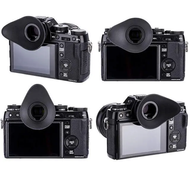 Alt view image 3 of 7 - Oval Shape Eyecup Eyepiece Eyeshade EC-XH W Replacement for Fuji X-T5 X-T4 X-T3 X-T2 XT4 XT3 XH2 GFX100S GFX100 GFX 50S GFX50S II Camera Viewfinder Replace Fuji Eye Cup EF-XTS EF-XTM EF-XTL EC-XHW