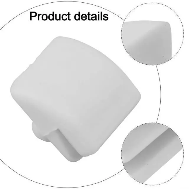 Alt view image 2 of 7 - 8PCS/AXV014SP Pool Vacuum Pod Shoes Santoprene Replacement Parts White,Pool Maintenance Kit