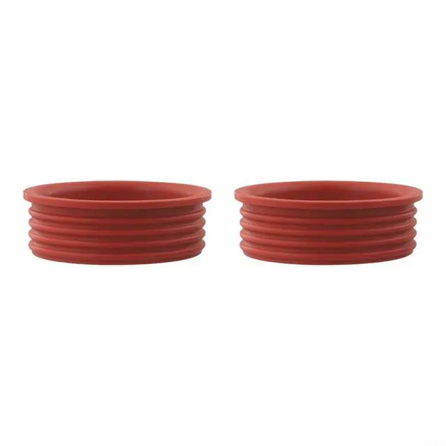 Alt view image 7 of 7 - Engine Air Intake Boot Seal To Turbocharger, 2-Pack Rubber Gasket Compatible With 550I/650i/750i/X5/X6, Replaces 13718646450 13718655216
