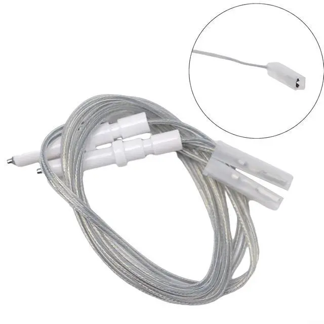 Alt view image 4 of 7 - 2pcs Gas Stove Ignition Electrode with 900mm Wire for Most Brand Gas Cooker Range Parts Ceramic Spark Ignitor Replacement Kit for Easy Install Safe Use(45mm)
