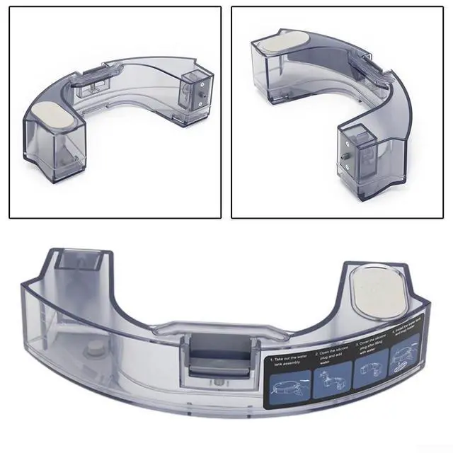 Alt view image 4 of 7 - Water Tank Set Compatible With BR150/BR151, For G20 Robot Vacuum Cleaner Accessories For Removing Particles On Hard Floors