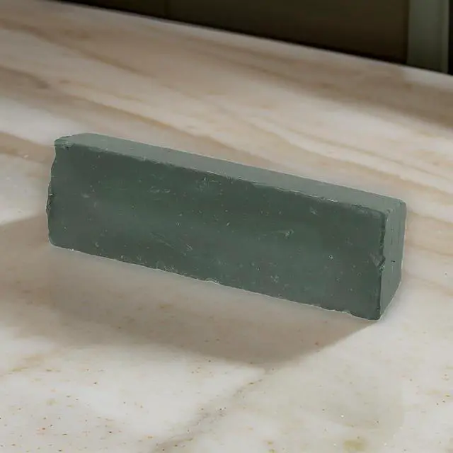 Alt view image 4 of 7 - Green Polishing Paste 112X34x25mm, Abrasive Wax Compound For Stainless Steel Copper Aluminum Metal Polishing And Mirroring Finish