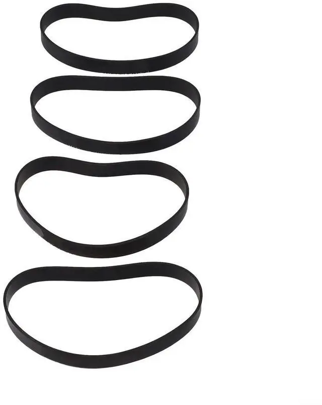 Main image of Rubber Replacement Belts Compatible With For Eureka NEU181D NEU350 NEU280 NEU180 NEU182B Upright Vacuums, 4 Pack Flexible Roller Brush Belts For Removing Particles