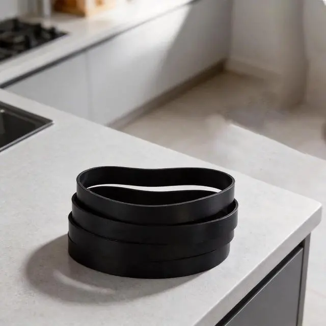 Alt view image 3 of 7 - Rubber Replacement Belts Compatible With For Eureka NEU181D NEU350 NEU280 NEU180 NEU182B Upright Vacuums, 4 Pack Flexible Roller Brush Belts For Removing Particles