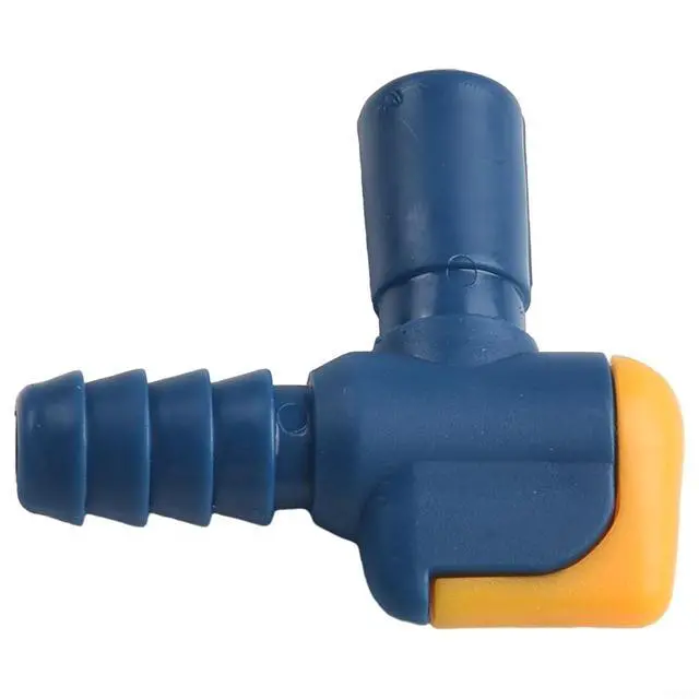 Alt view image 3 of 7 - Hydration Pack Replacement Kit 3ft Drinking Tube with 90 Degree Mouthpiece and 4 Bite Valves,for Water Reservoir Bladder Backpack Camping Hiking Blue (B Kits)