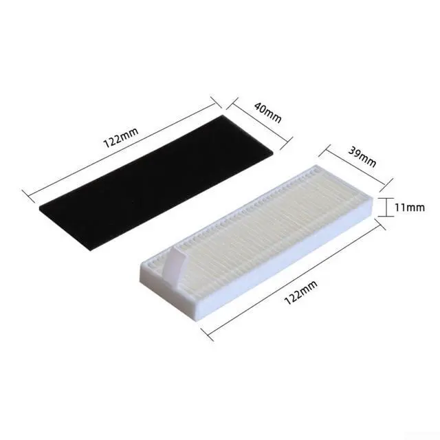 Alt view image 2 of 7 - For uninell UR1 Robot Vacuum Cleaner Replacement Washable Filter(10Pcs)