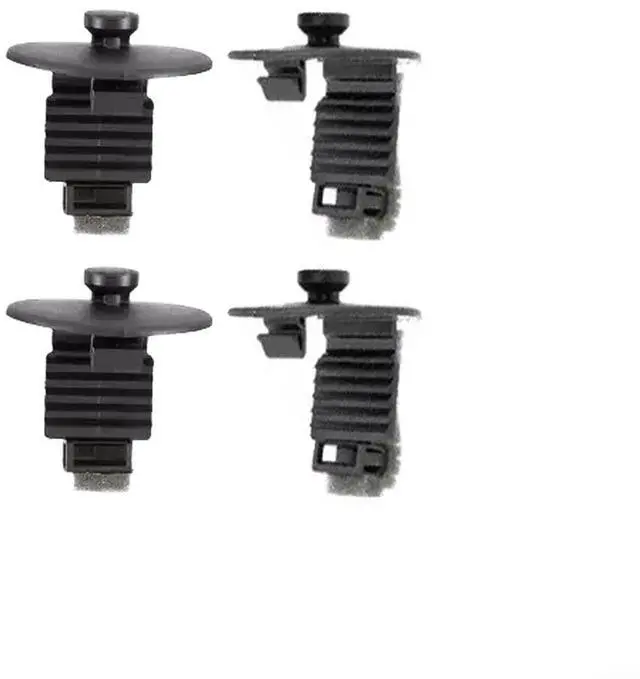 Main image of 4Pcs Floor Mat Retainer Nylon Clip W715120-SS3JA Compatible With For FORD Super Duty 2017-2022, Direct Replacement Plastic Carpet Fastener For Truck Interior Trim Repair