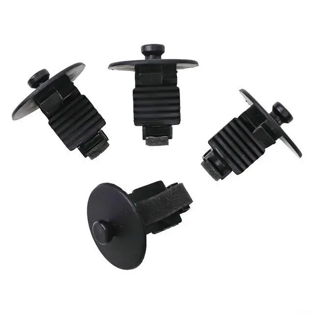 Alt view image 7 of 7 - 4Pcs Floor Mat Retainer Nylon Clip W715120-SS3JA Compatible With For FORD Super Duty 2017-2022, Direct Replacement Plastic Carpet Fastener For Truck Interior Trim Repair