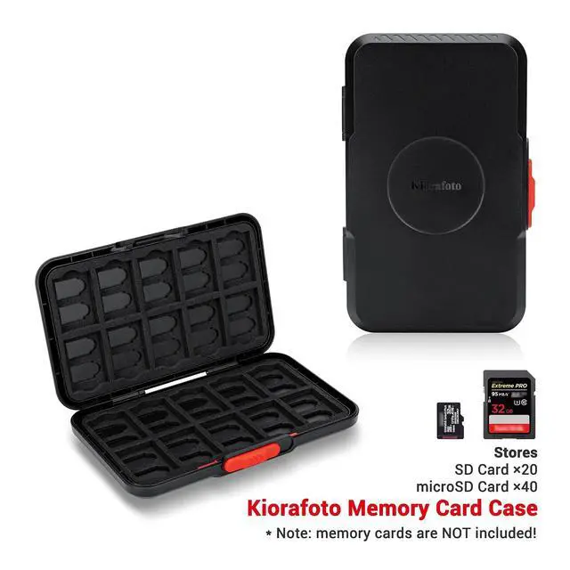 Alt view image 6 of 7 - 1 + 1 Memory Card CaseSlim Style with Pop Up Style Memory Card Case