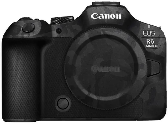 Main image of EOS R6 Mark III Skin, Anti-Scratch Camera Protective Sticker Decal Film for Canon R6 Mark III R6III R6M3 Protective Decoration Cover (NOT Fits EOS R6/R6 Mark II) - Shadow Black