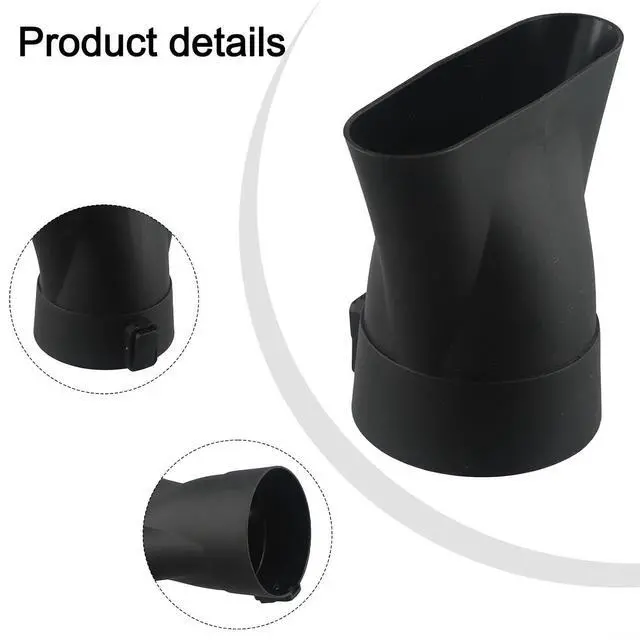 Alt view image 5 of 7 - AN5300 Flat Nozzle 530 Cordless Blower 575 CFM LB5300 LB5302 Black ABS Air Control Attachment for Clearing Wet Leaves and Particles for Easy Install