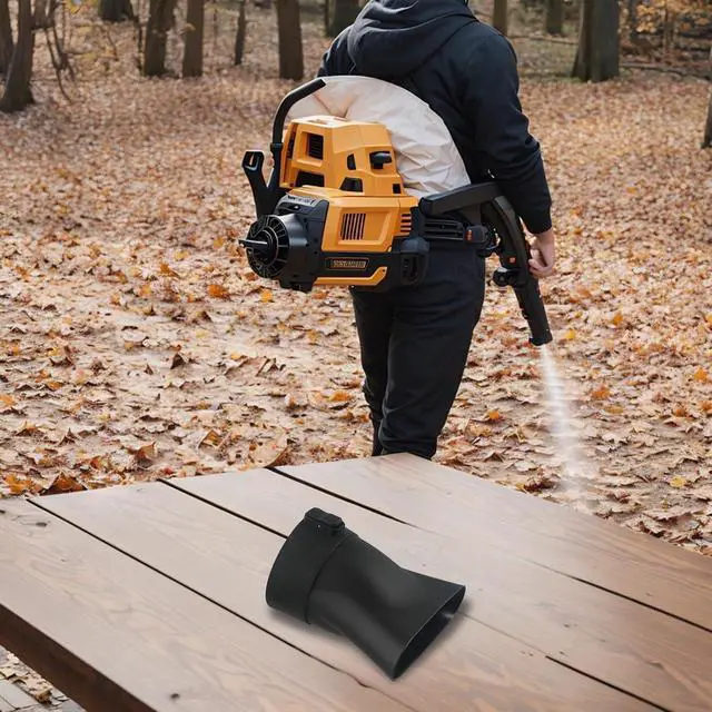 Alt view image 6 of 7 - AN5300 Flat Nozzle 530 Cordless Blower 575 CFM LB5300 LB5302 Black ABS Air Control Attachment for Clearing Wet Leaves and Particles for Easy Install
